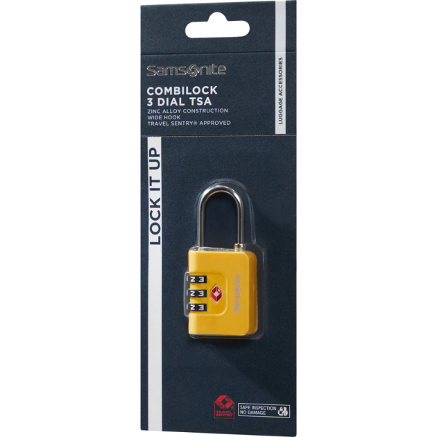 Ta Revolution Combilock 3 Dial TSA