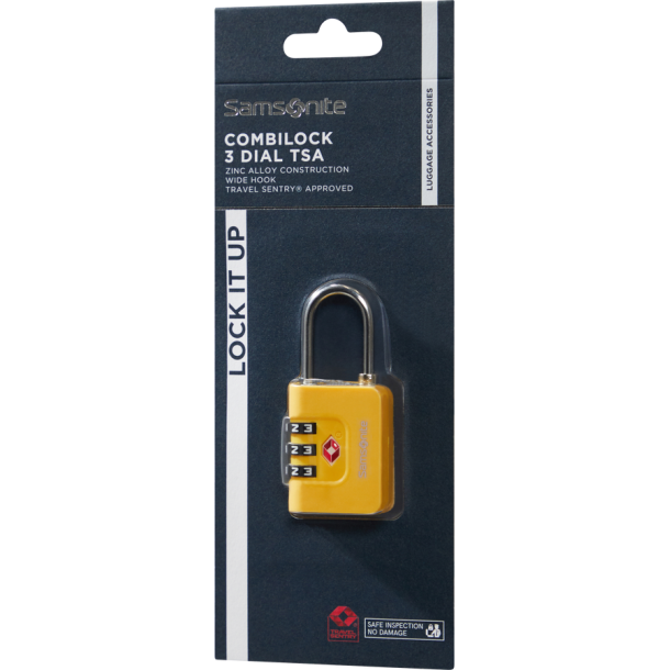 Ta Revolution Combilock 3 Dial TSA